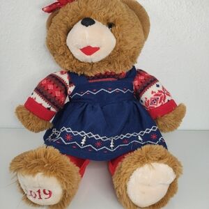 2019 DanDee Collector's Choice ❄️Snowflake Teddy❄️ Plush Christmas